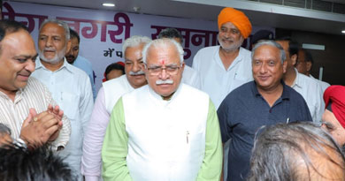 Shri Manohar Lal Khattar CM Haryana, Speaker Shri Kanwar Pal and Sh Ghanshyam with MLAs